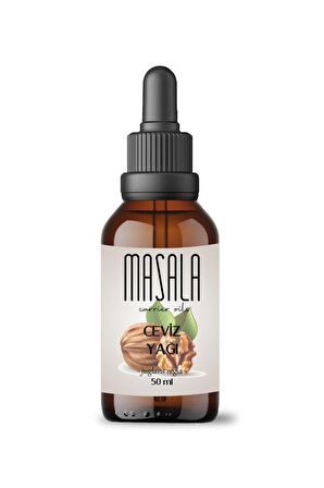 Masala Ceviz Yağı 50 ml. - Soğuk Pres (Walnut Carrier Oil)