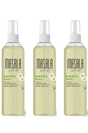 Masala Papatya Suyu 125 ml - Chamomile Floral Water x 3 Adet