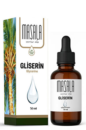 Bitkisel Gliserin 50 ml – %100 Saf ve Doğal – Gliserol – Cilt ve Kozmetik Uyumlu