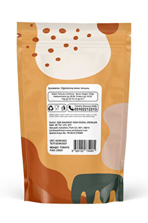 Taze Öğütülmüş Keten Tohumu 100 gr - Flax Seeds Powder (Menşei; Türkiye)