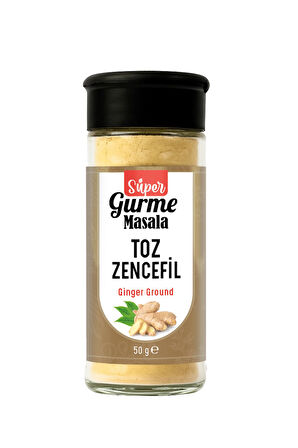 Zencefil Tozu 50 gr. Pure Ginger Powder (Menşei; Hindistan)