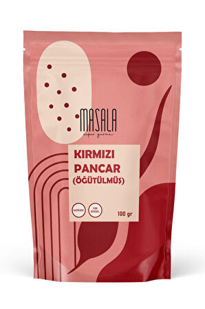 Kırmızı Pancar Tozu 100 gr – Doğal Öğütülmüş Pancar – Katkısız %100 Bitkisel