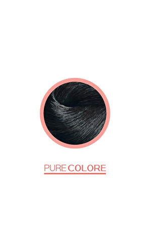 3/0 Koyu Kestane Purecolore Yağ Bazlı Krem Boya 100ml - Düşük Amonyaklı, Kolajen & Keratin Içerikli
