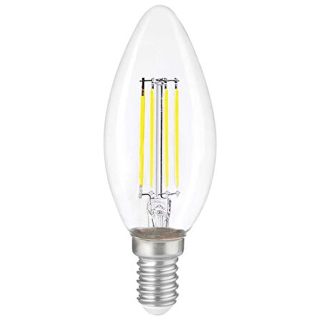 Heka Rustik Led E14 Ampul 6W 6500K Beyaz Işık ERD-93