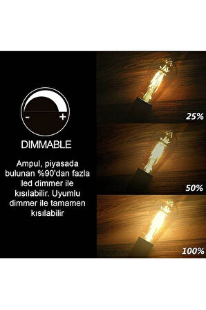 Lambam Led Ampul 4W 2500K E27 (Gün Işığı) ERD-31