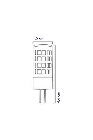 Smd Led Ampul 5 Watt G4 Gün Işığı ERD-267