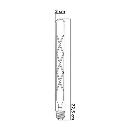 Heka Led Ampul 6W 2500K E27 (Gün Işığı) ERD-33