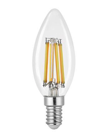 Heka 3 Renkli Led Filament Rustik Ampul 6W E14 C35 ERD-260