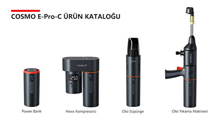Cosmo Technology Profesyonel Araç Bakım ve Yardım Seti | Çok Amaçlı Otomobil Ekipmanları
