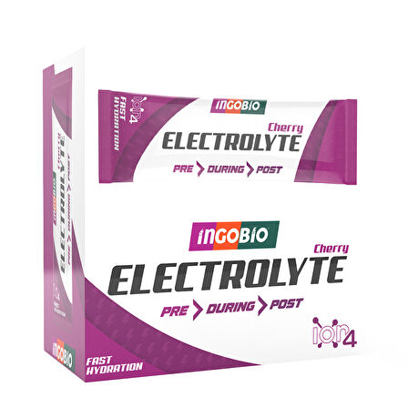ingobio Electrolyte Cherry - 15 Adet