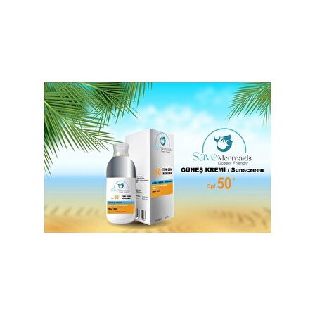 Güneş Kremi Spf 50 Tüm Gün Koruma 50 Faktör Güneş Dostu 100ml