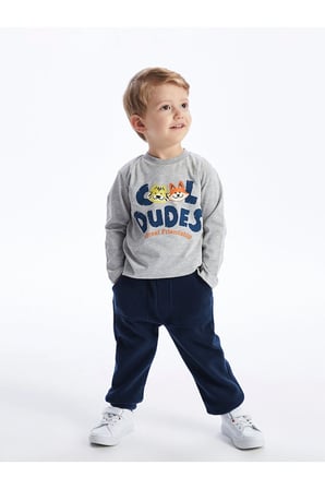 Lcw Beli Lastikli Basic Erkek Bebek Jogger Eşofman Alt