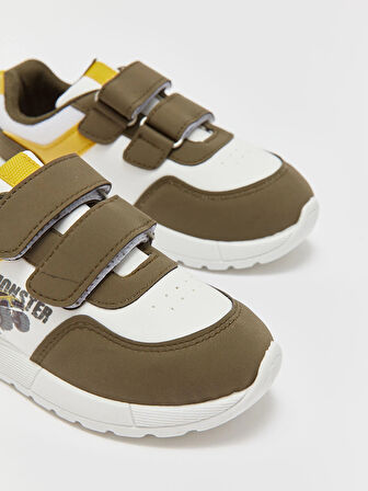 LCW STEPS BEYAZ Baskılı Erkek Çocuk Spor Ayakkabı