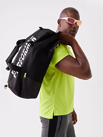 LCW ACCESSORIES SİYAH Çok Bölmeli Erkek Spor Çanta