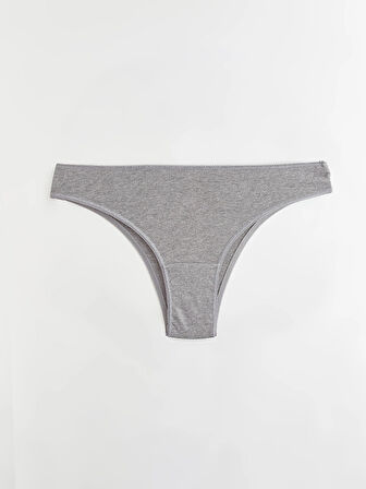 LCW DREAM Siyah Baskılı Brazilian Külot 3'lü Paket