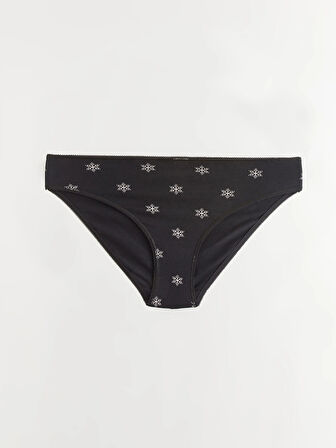 LCW DREAM Siyah Baskılı Bikini Külot 3'lü