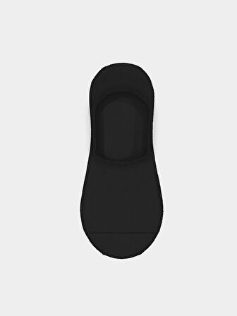 LCW ACCESSORIES Siyah Erkek Babet Çorap 5'li