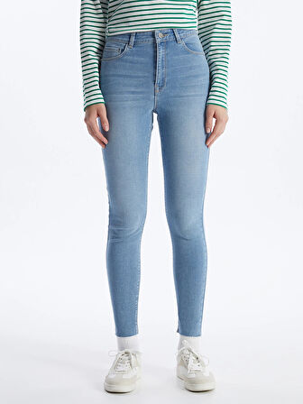 LCW Jeans Indigo Mercury Skinny Fit Kadın Jean Pantolon