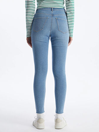 LCW Jeans Indigo Mercury Skinny Fit Kadın Jean Pantolon