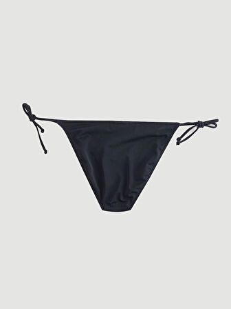 LCW DREAM Siyah UV Korumalı Düz Brazilian Bikini Alt
