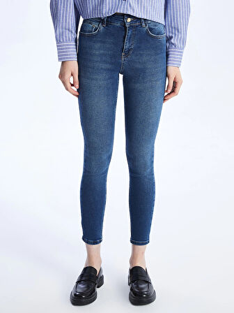 LCW Jeans İNDİGO Push Up Kadın Jean Pantolon