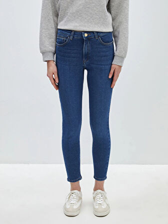 LCW Jeans Indigo Push Up Kadın Jean Pantolon