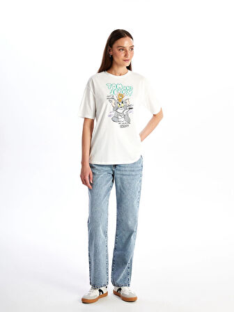 LCW Modest Indigo Straight Fit Kadın Jean Pantolon