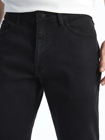 LCW Jeans Siyah 779 Regular Fit Erkek Jean Pantolon
