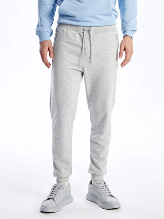 XSIDE Gri Slim Fit Erkek Jogger Eşofman Altı