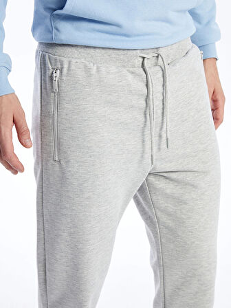 XSIDE Gri Slim Fit Erkek Jogger Eşofman Altı