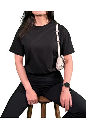 Resilience Sırt Baskılı Unisex Oversize T-Shirt