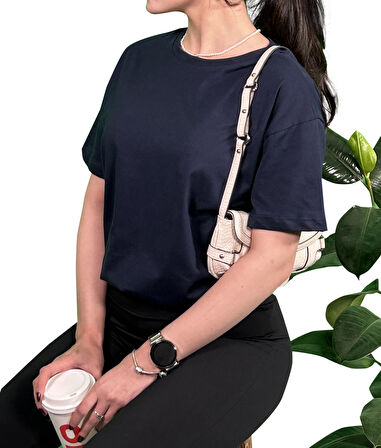 Basıc Unisex Oversize T-Shirt