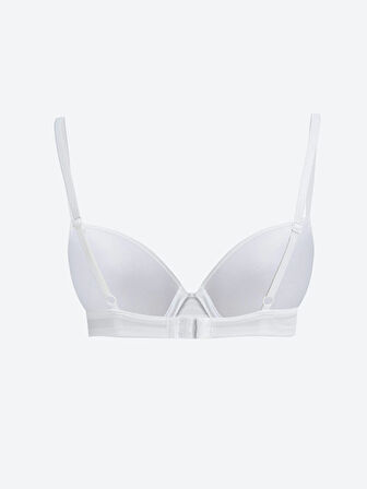 LCW DREAM BEYAZ Balenli Yarım Dolgulu Düz Tişört Sütyen