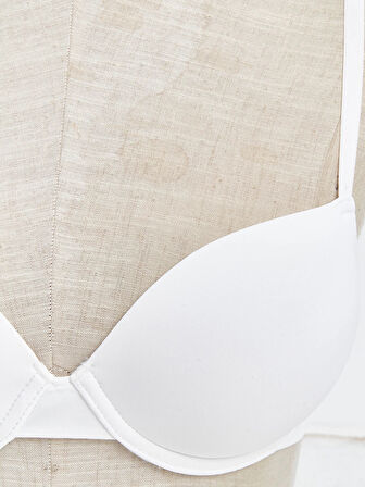 LCW DREAM BEYAZ Balenli Yarım Dolgulu Düz Tişört Sütyen