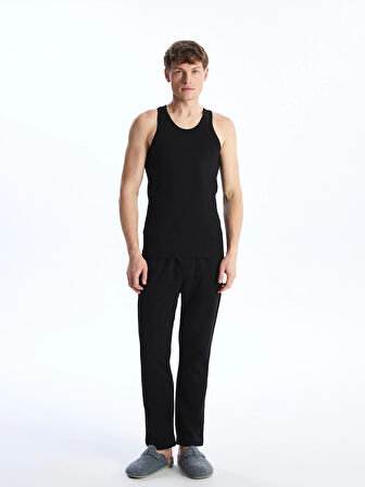 LC WAIKIKI Siyah U Yaka Penye Erkek Atlet 2'li