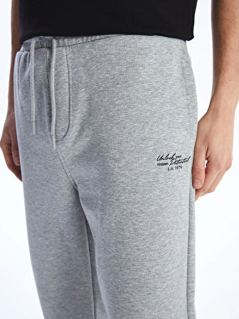 LCW Casual Gri Standart Kalıp Erkek Kalın Jogger Eşofman Altı