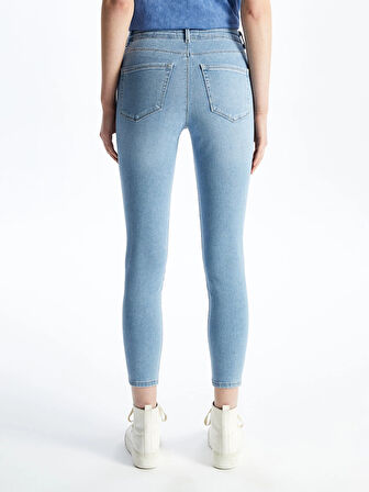 LCW Jeans Indigo Mercury Skinny Fit Kadın Jean Pantolon