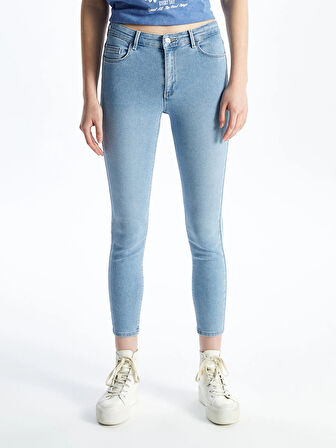 LCW Jeans Indigo Mercury Skinny Fit Kadın Jean Pantolon