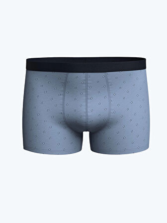 LC WAIKIKI Lacivert Standart Kalıp Pamuklu Esnek Erkek Boxer 3'lü