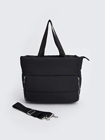 LCW ACCESSORIES SİYAH Ayarlanabilir Askılı Kadın Omuz Çantası