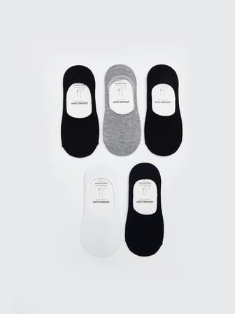 LCW ACCESSORIES Karışık Erkek Babet Çorap 5'li