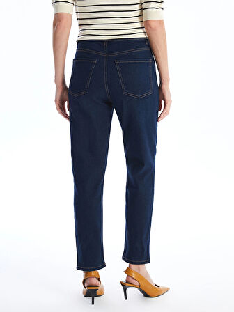 LCWAIKIKI Classic Indigo Slim Fit Kadın Jean Pantolon