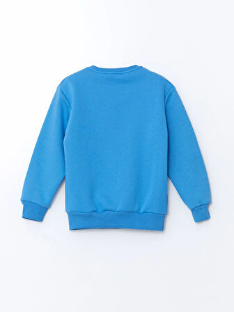 Bisiklet Yaka Baskılı Erkek Çocuk Sweatshirt_W4LR65Z4-GJY_8684141548441_10-11 Yaş