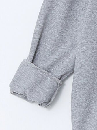 Bisiklet Yaka Uzun Kollu Baskılı Kız Çocuk Sweatshirt_W4LR71Z4-10I_8684141549509_5-6 Yaş