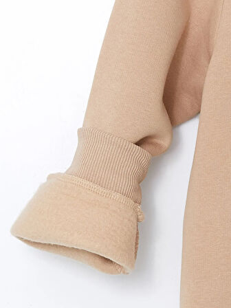 Bisiklet Yaka Baskılı Kız Çocuk Sweatshirt_W4LR73Z4-12Y_8684141549783_6-7 Yaş
