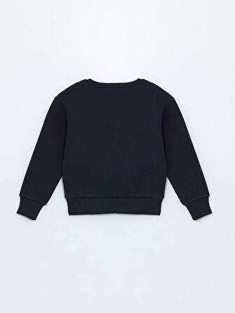 Bisiklet Yaka Baskılı Erkek Çocuk Sweatshirt_W4LR81Z4-HSF_8684141551953_8-9 Yaş