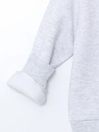 Bisiklet Yaka Baskılı Erkek Çocuk Sweatshirt_W4LR82Z4-GE9_8684141552226_8-9 Yaş