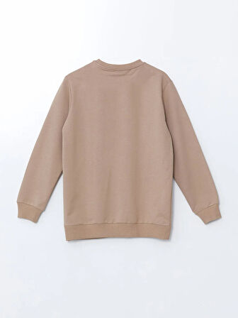 Bisiklet Yaka Baskılı Erkek Çocuk Sweatshirt_W4LF44Z4-FRJ_8684141660020_5-6 Yaş