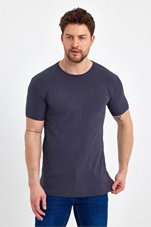Erkek Bisiklet Yaka Basic Tişört