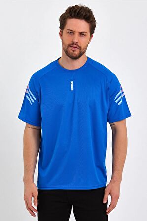 Store Erkek Spor Tişört Baskılı Fitness, Antrenman Fit T-shirt